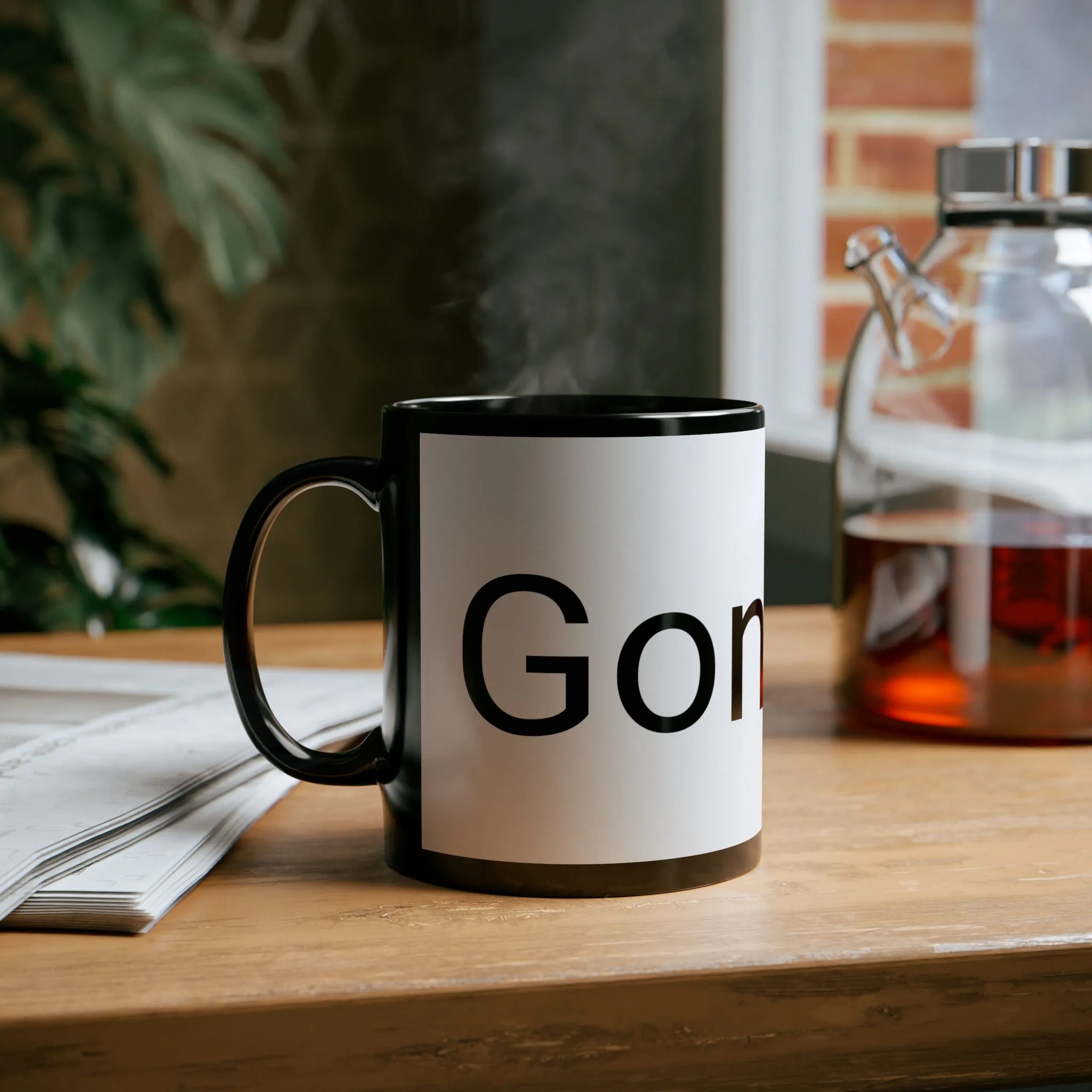 11oz Black Mug