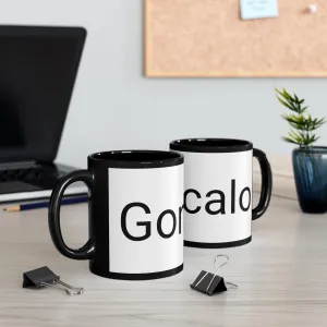 11oz Black Mug