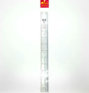 12"Genius Bendable Plastic Ruler