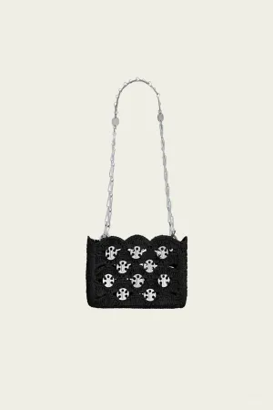 1969 Raffia Nano Bag in Black