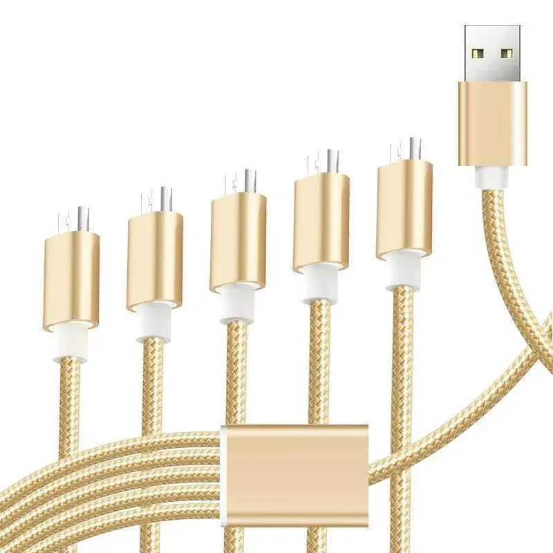 2 meters PD100W 5 in 1 Fast Charging Phone Charger for Android Phone iPhone