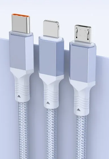 2 meters PD100W 5 in 1 Fast Charging Phone Charger for Android Phone iPhone