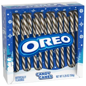 20 boxes of OREO Holiday Candy Canes, 5.29 oz (12 Candy Canes), Dairy-free, Shelf Stable, Cardboard Box