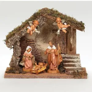3 Piece Nativity Set by Fontanini 3.5" Stable NOT included