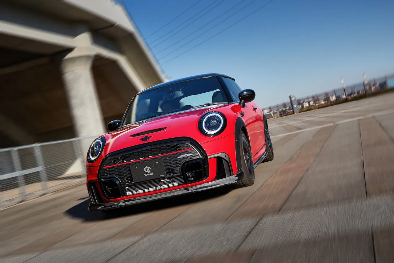 3D Design Mini F56 JCW LCI Carbon Front Lip