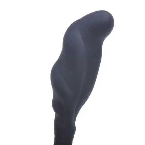 4-inch Silicone Black Bendable Prostate Massager for Him