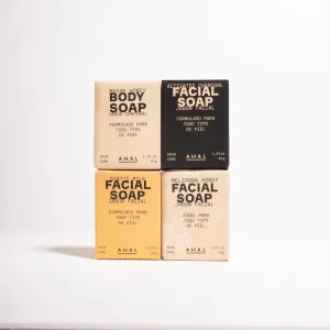 4 Pack - Mini Jabones Faciales