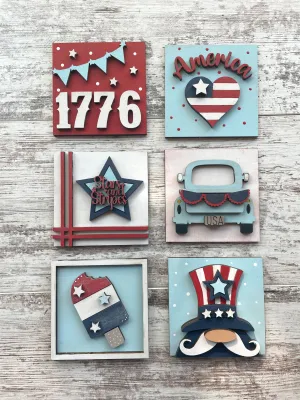 4th of July DIY Mini Signs