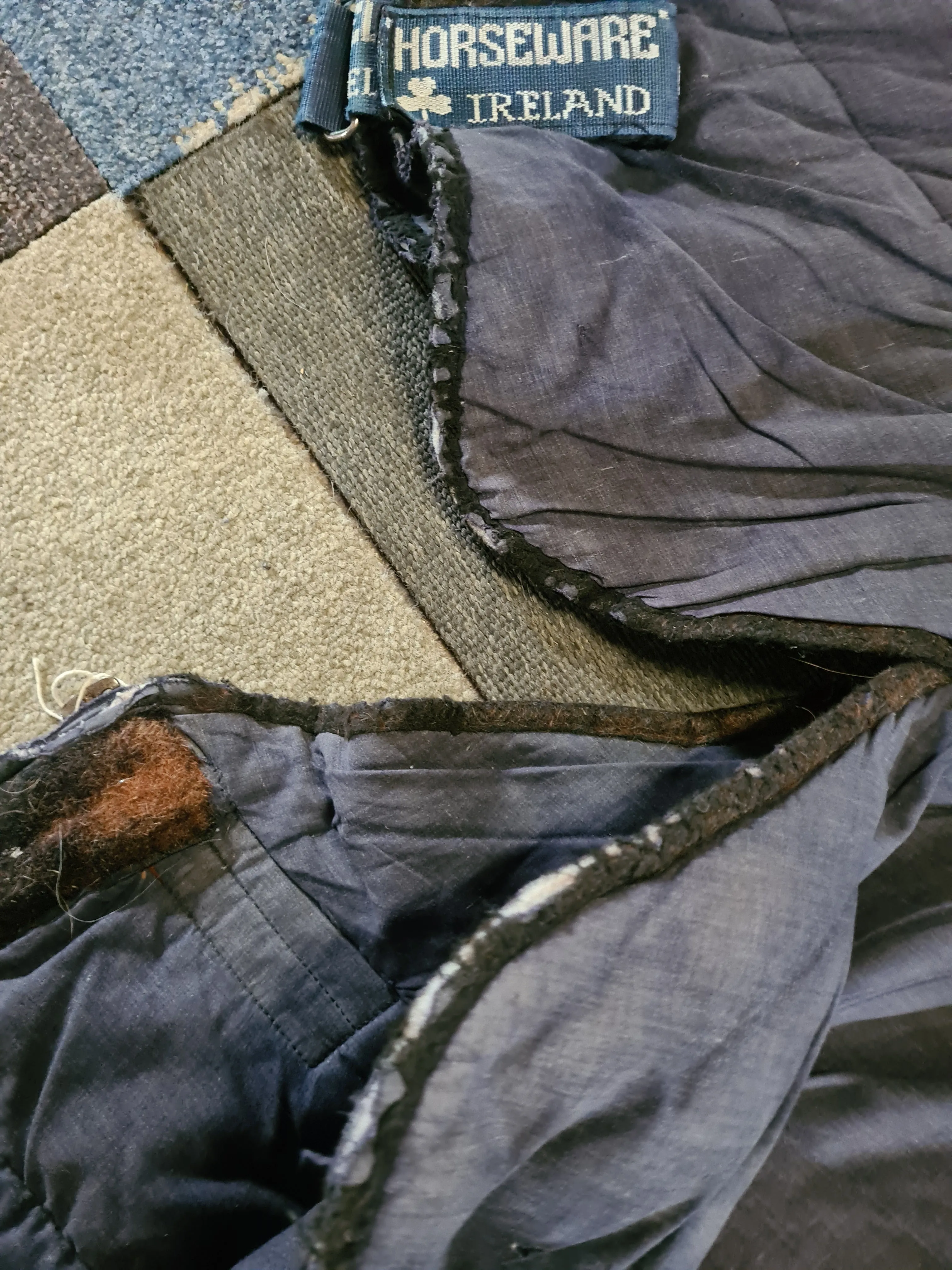 6'3 horseware medium under rug with neck