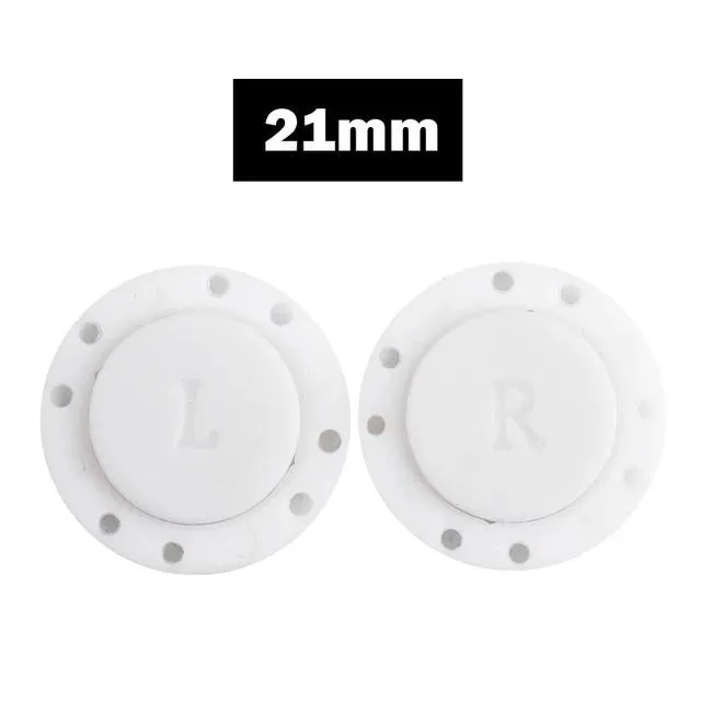 6Pcs Sewing Supplies Magnet Stone Dark Buckle Automatic Magnetic Buttons DIY Bag Double Sided Button 21/25mm Size sewing set