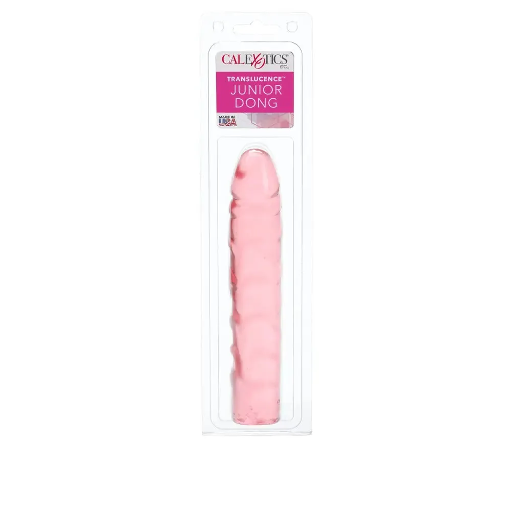 7.5-inch Colt Jelly Bendable Pink Penis Dildo with Vein Details