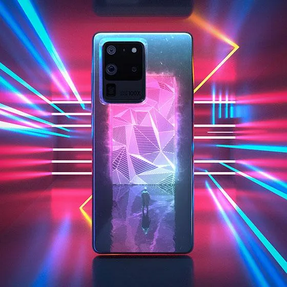 Abstract LED Case for Samsung