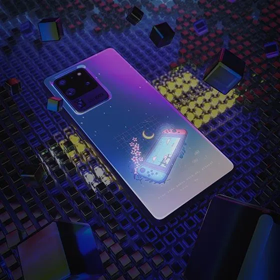 Aesthetic Switch LED Case for Samsung