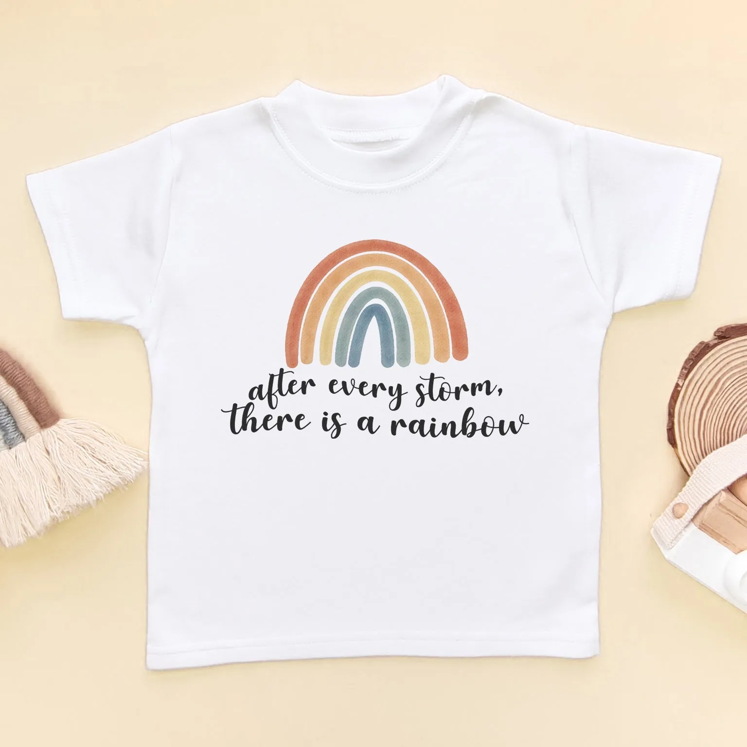 After Every Storm Comes A Rainbow T Shirt