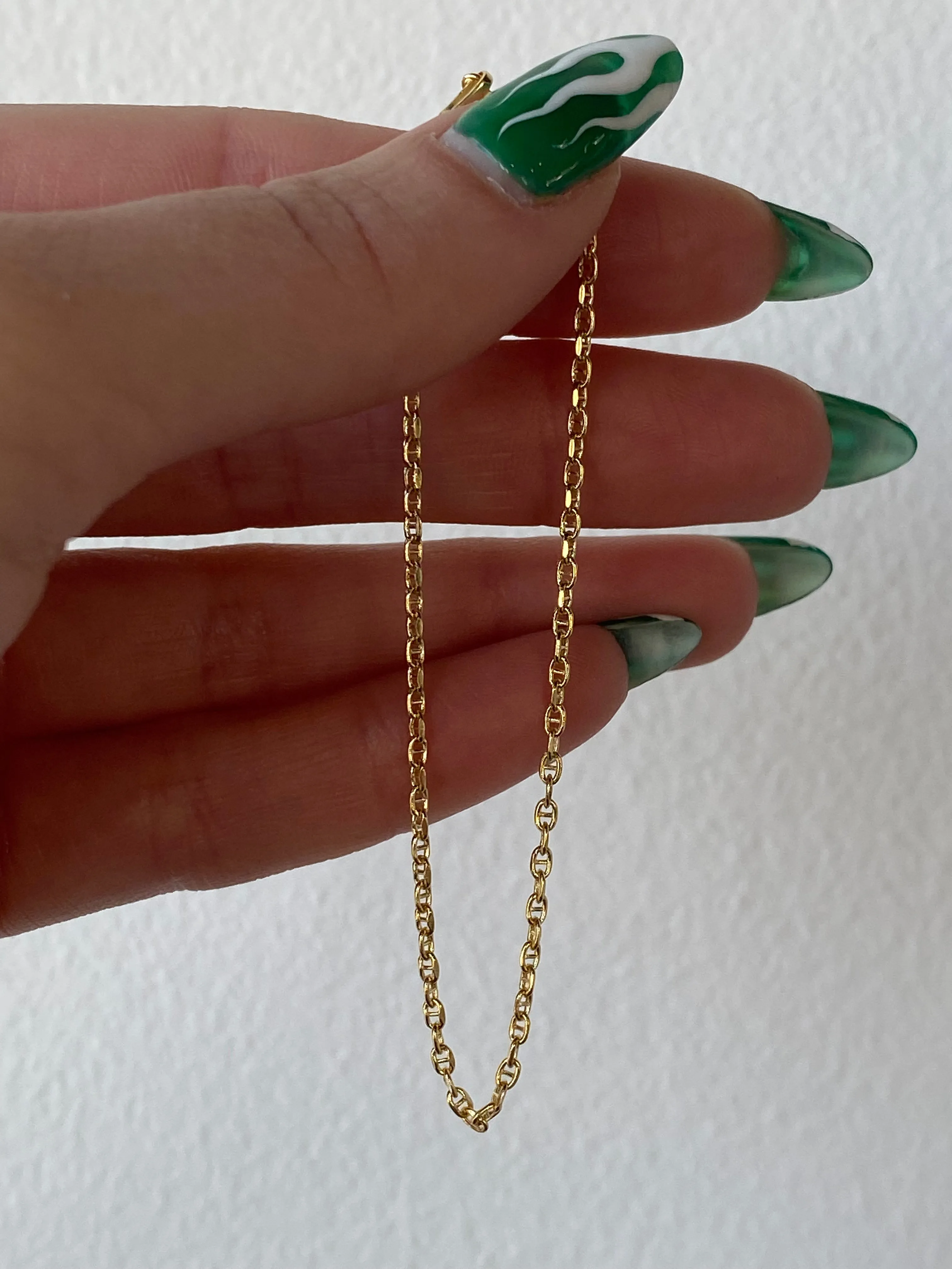Anchor Chain Bracelet