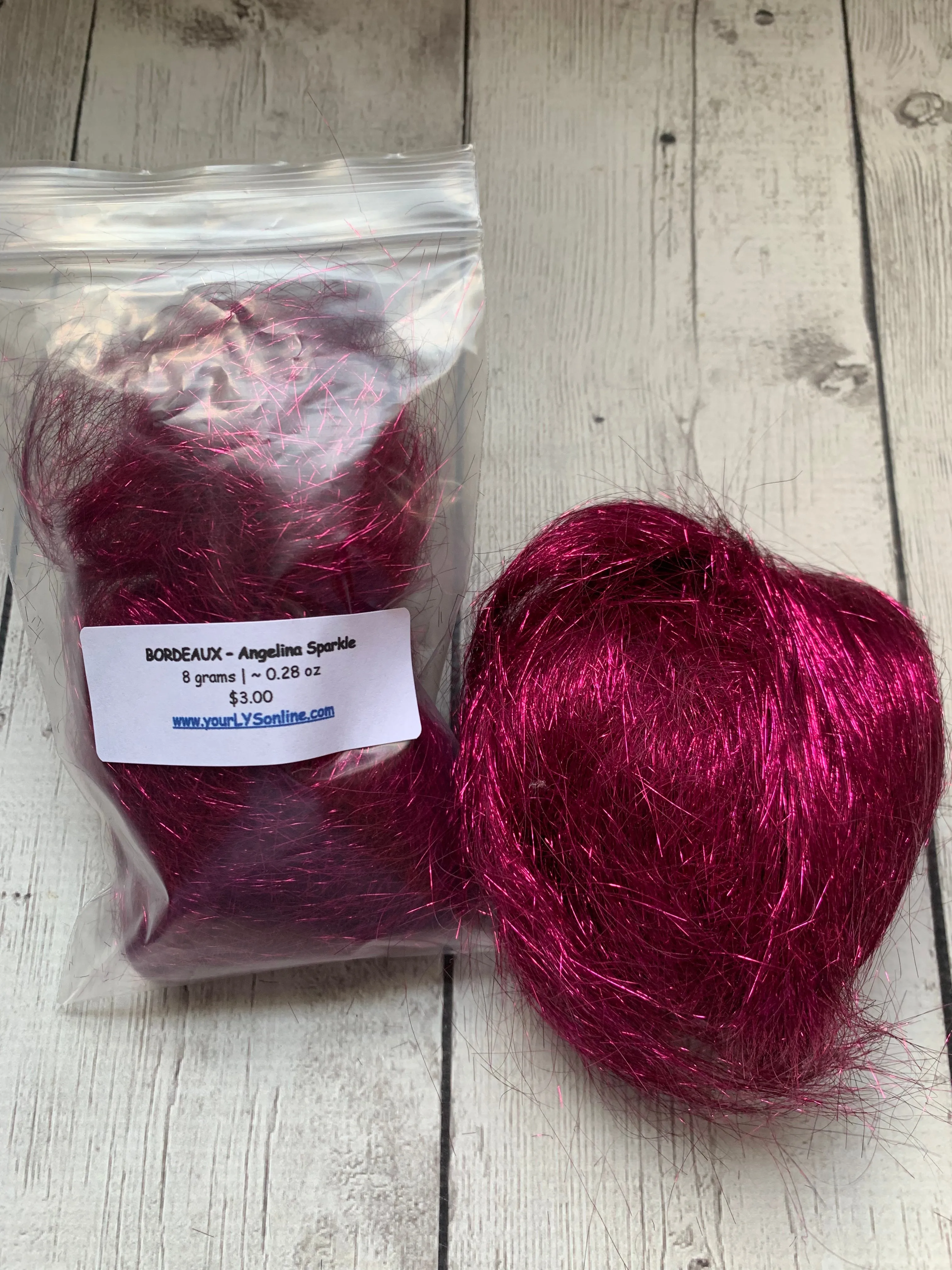 Angelina Sparkle Add-in bling - BORDEAUX