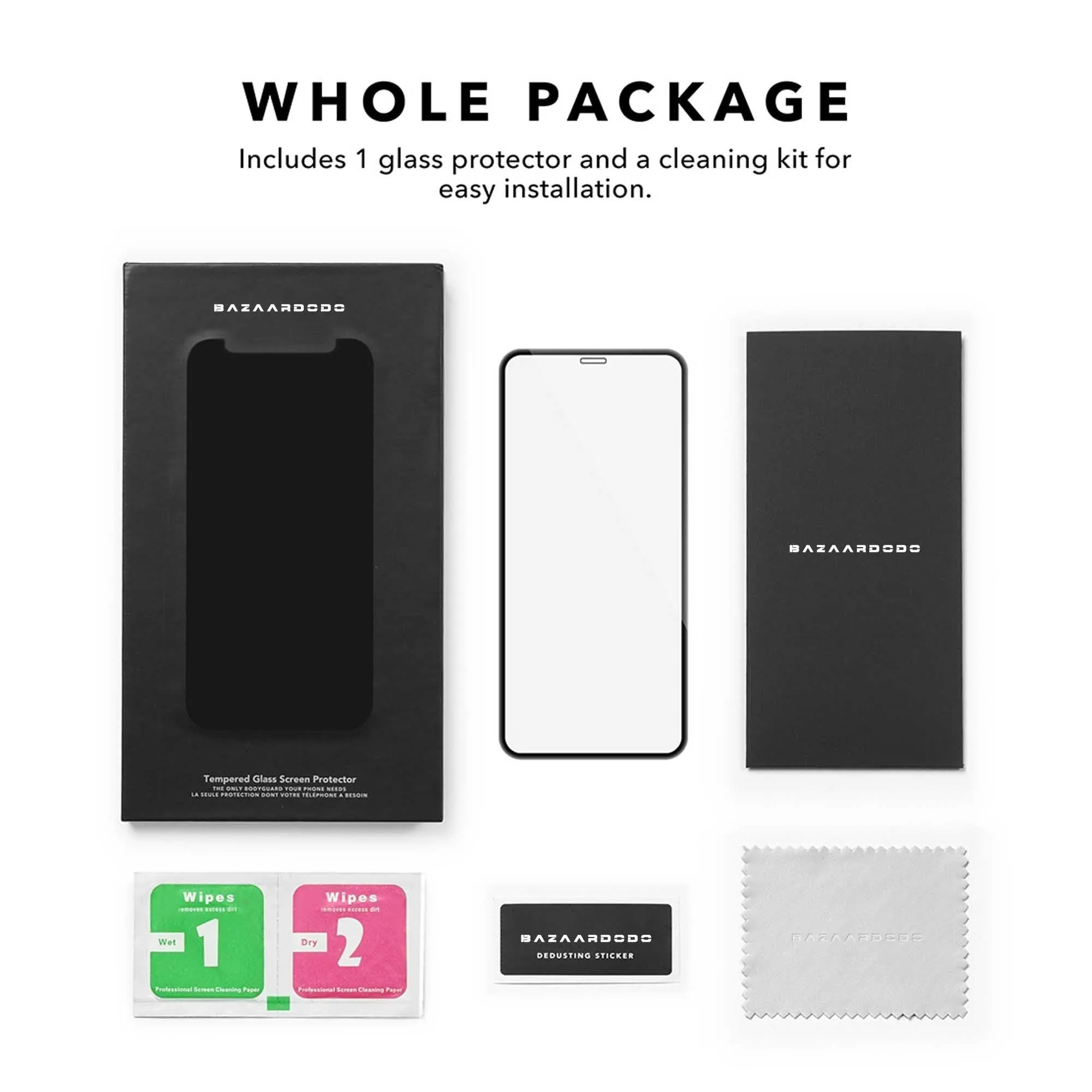 Anti-Spy Tempered Glass Screen Protector for iPhone
