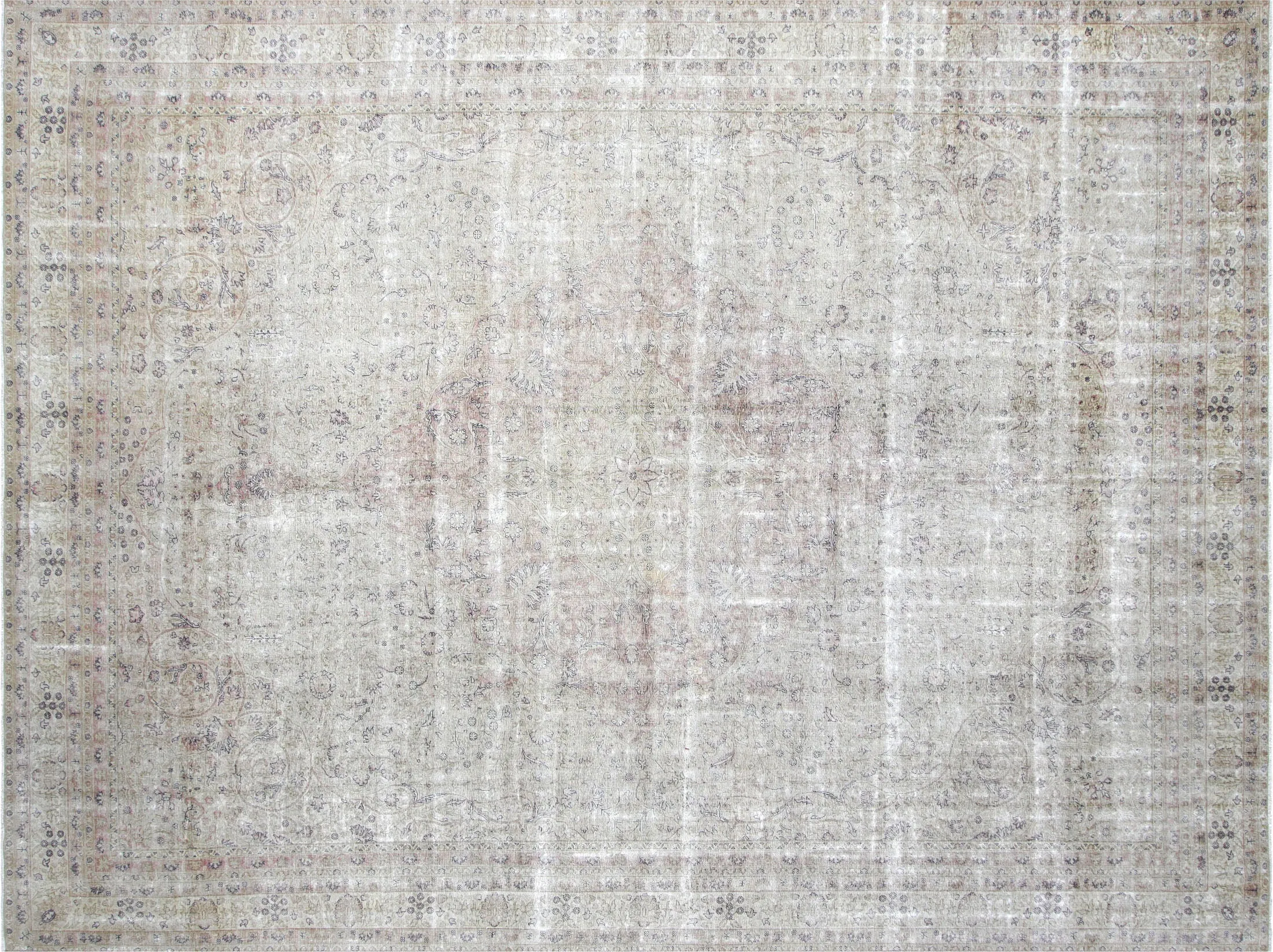 Antique Turkish Oushak Rug - 12' x 16'