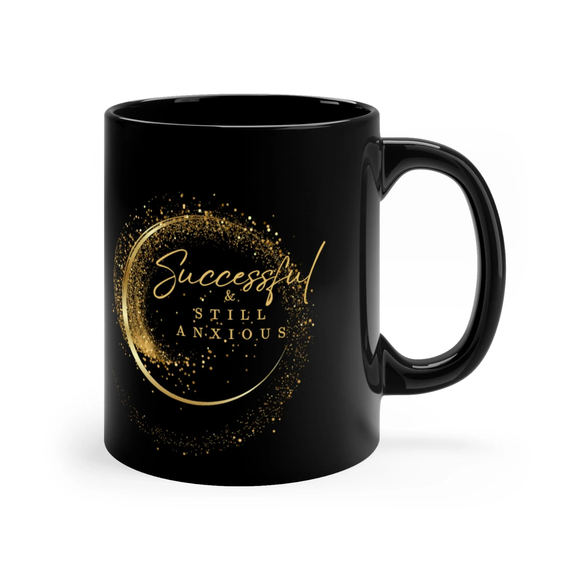 Anxiety Driven 11oz Black Mug