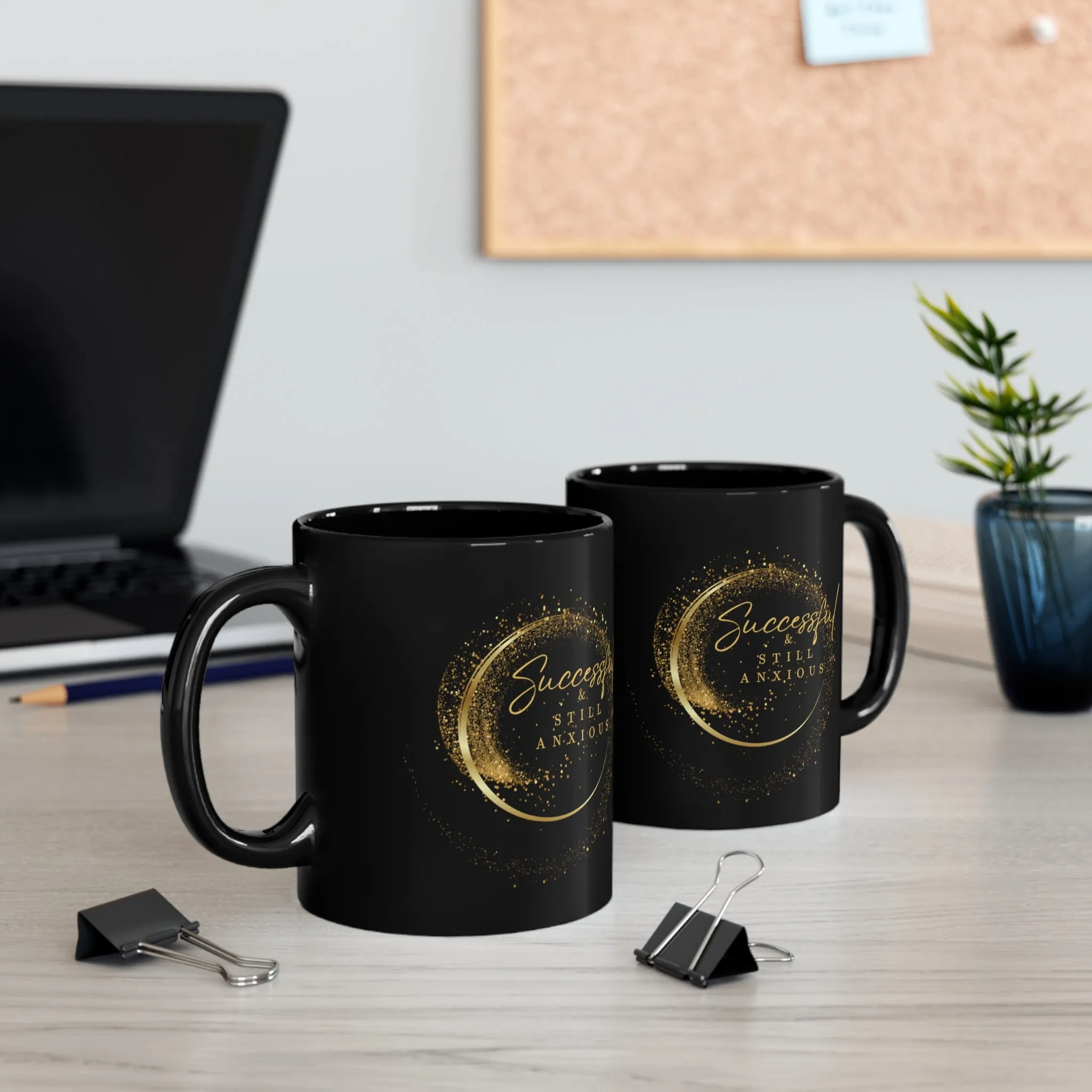 Anxiety Driven 11oz Black Mug