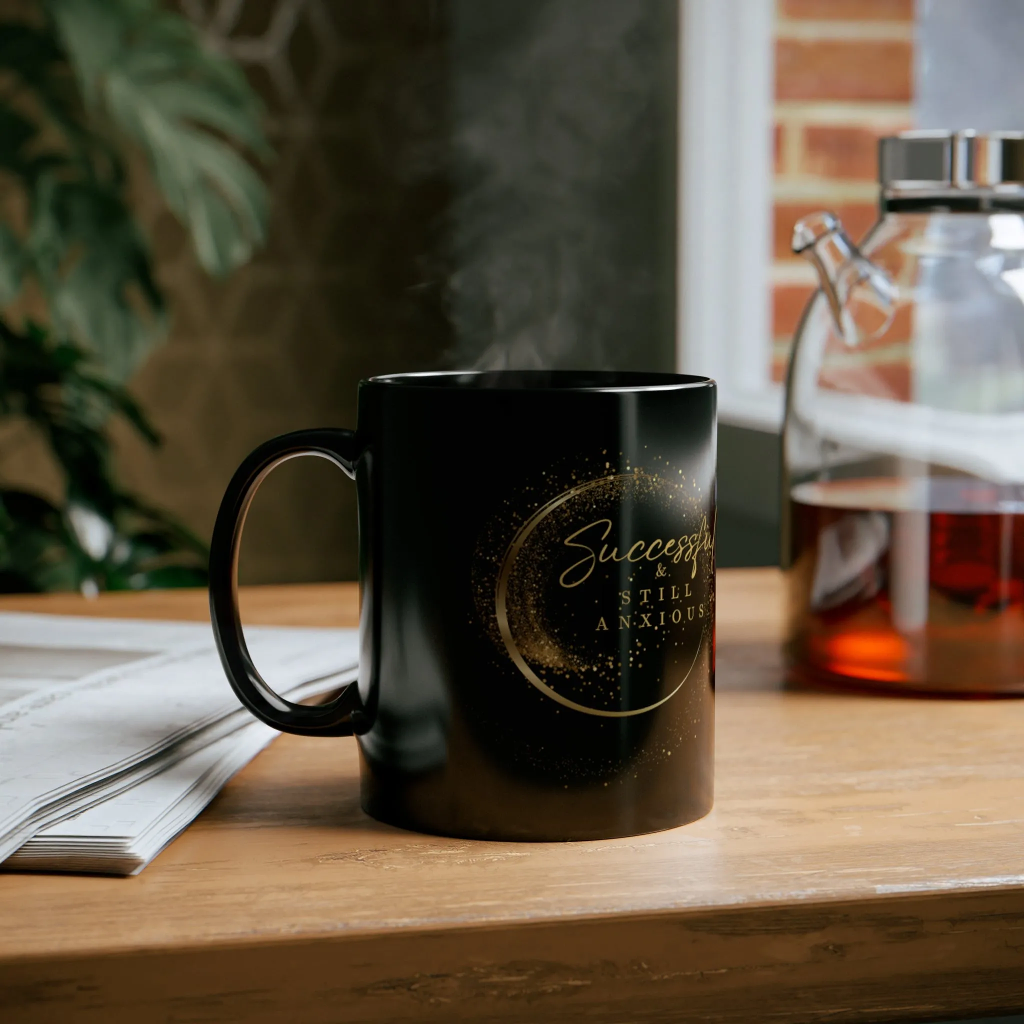 Anxiety Driven 11oz Black Mug