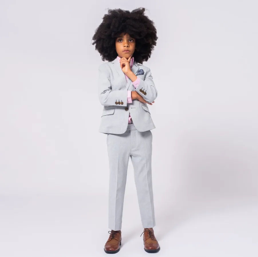 Appaman High Rise Grey Stretchy Mod Suit