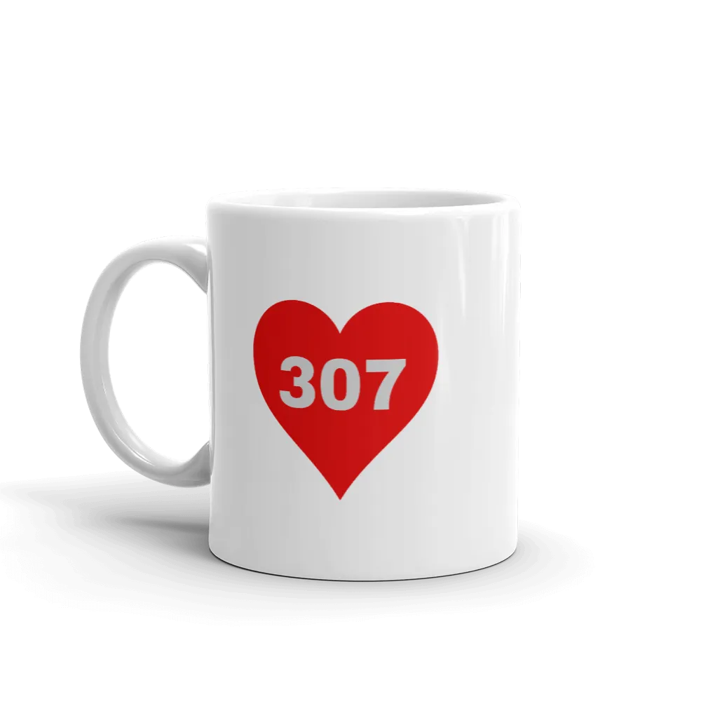 AREA CODE 307 Mug
