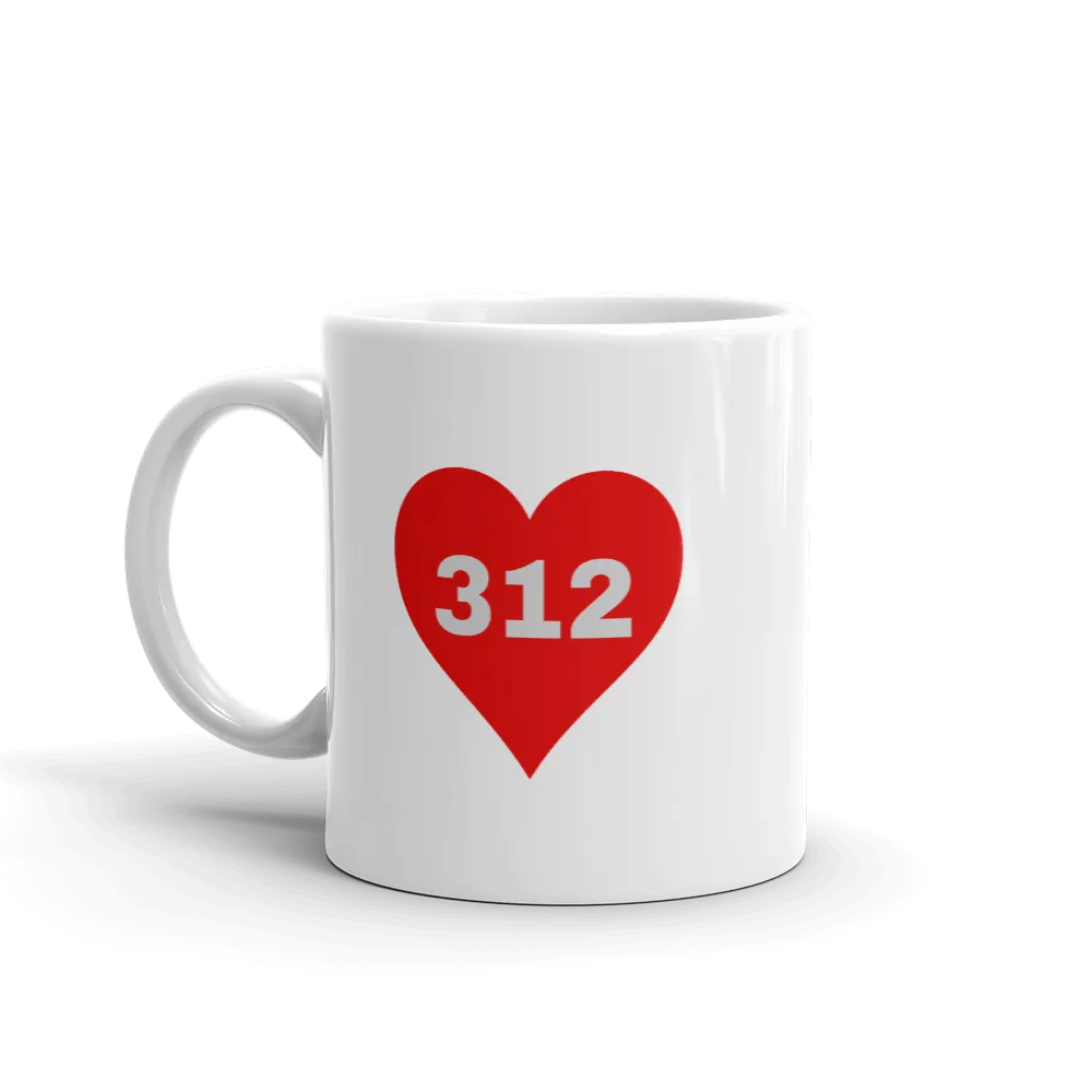 AREA CODE 312 Mug