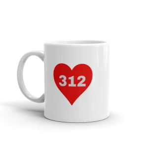 AREA CODE 312 Mug