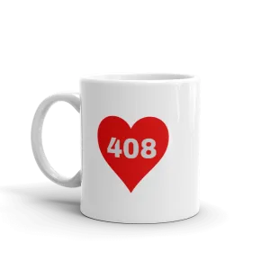AREA CODE 408 Mug
