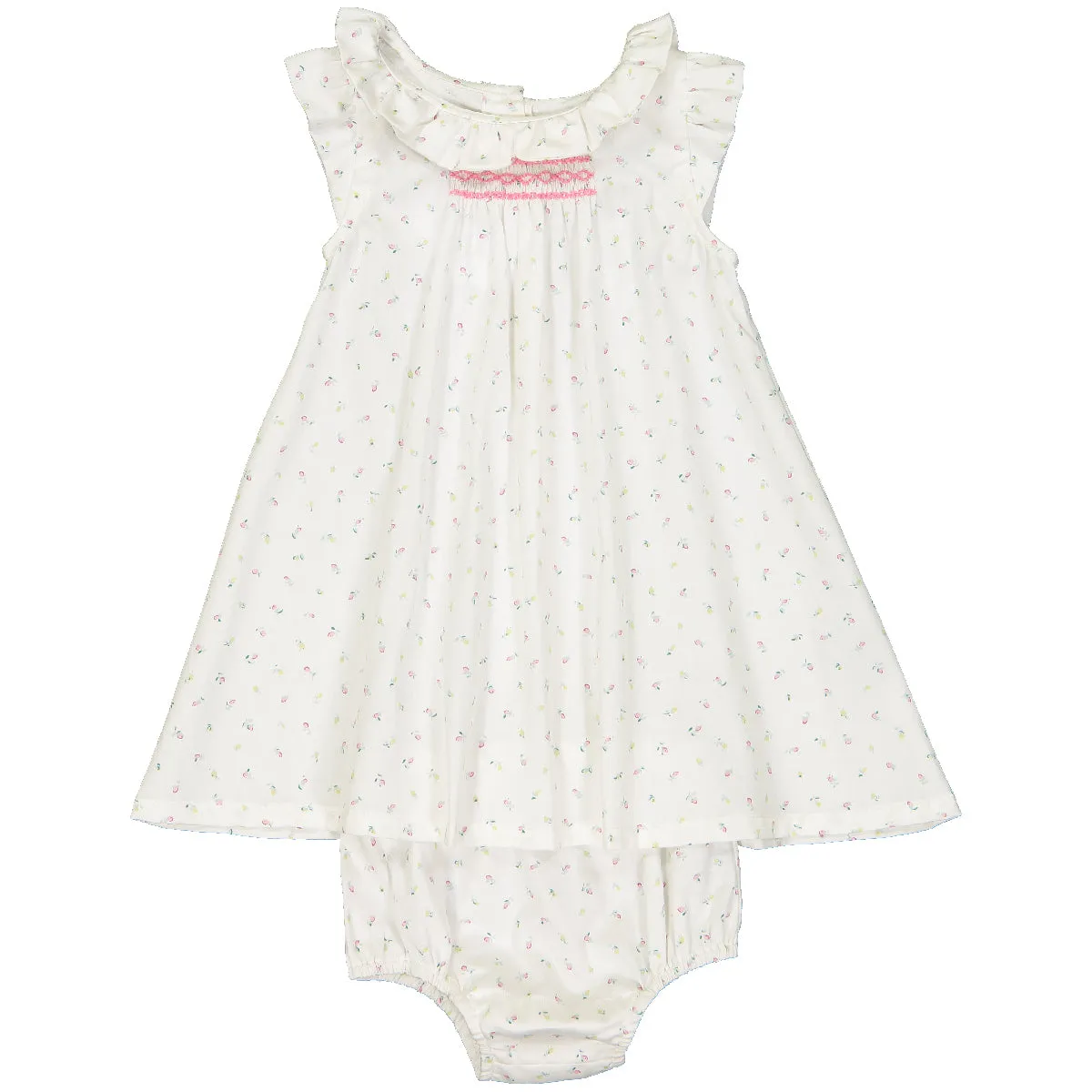 Baby Girl Alma Dress & Bloomer