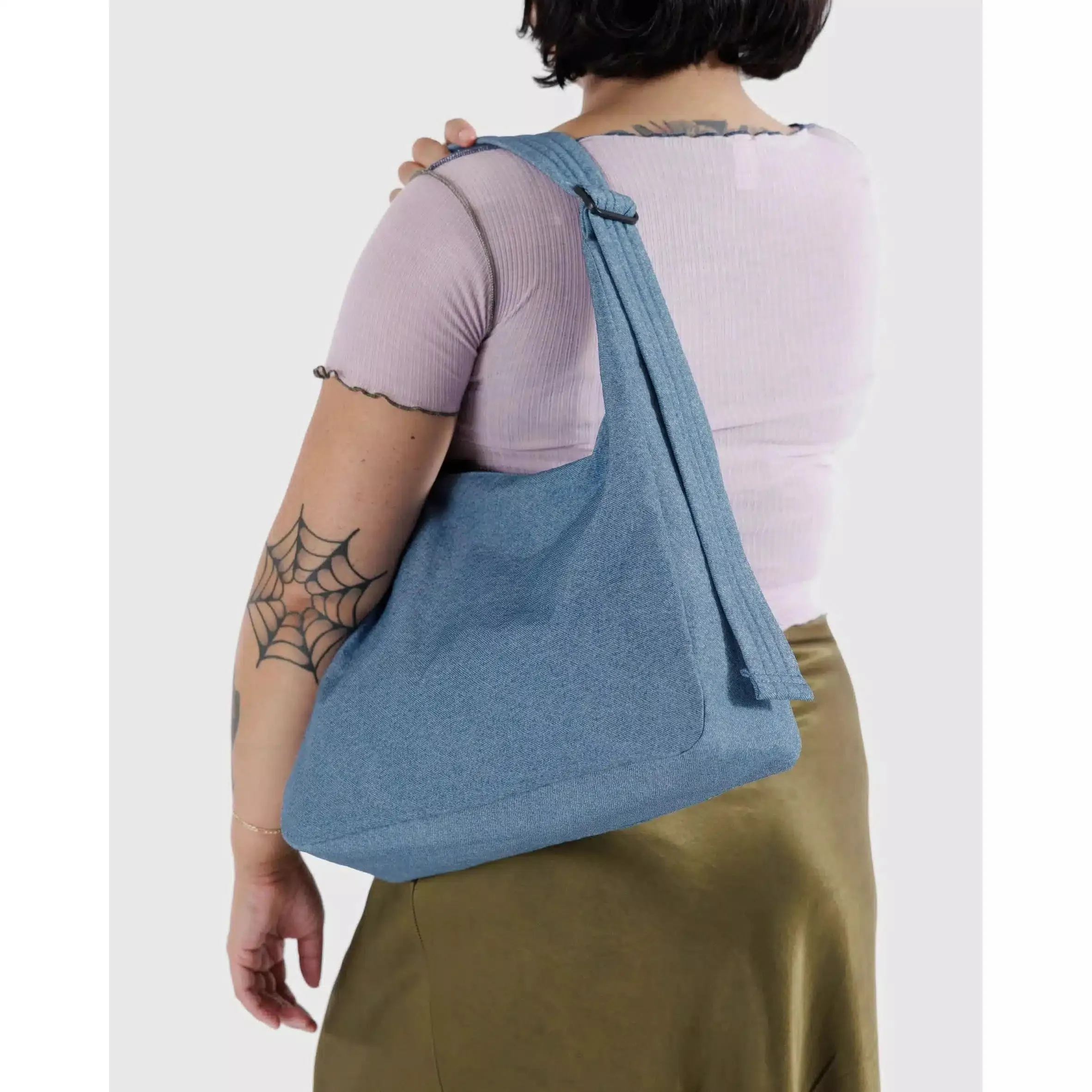 Baggu - Nylon Shoulder bag - Digital Denim