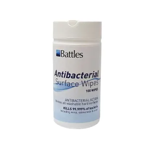 Battles Antibacterial Surface Wipes