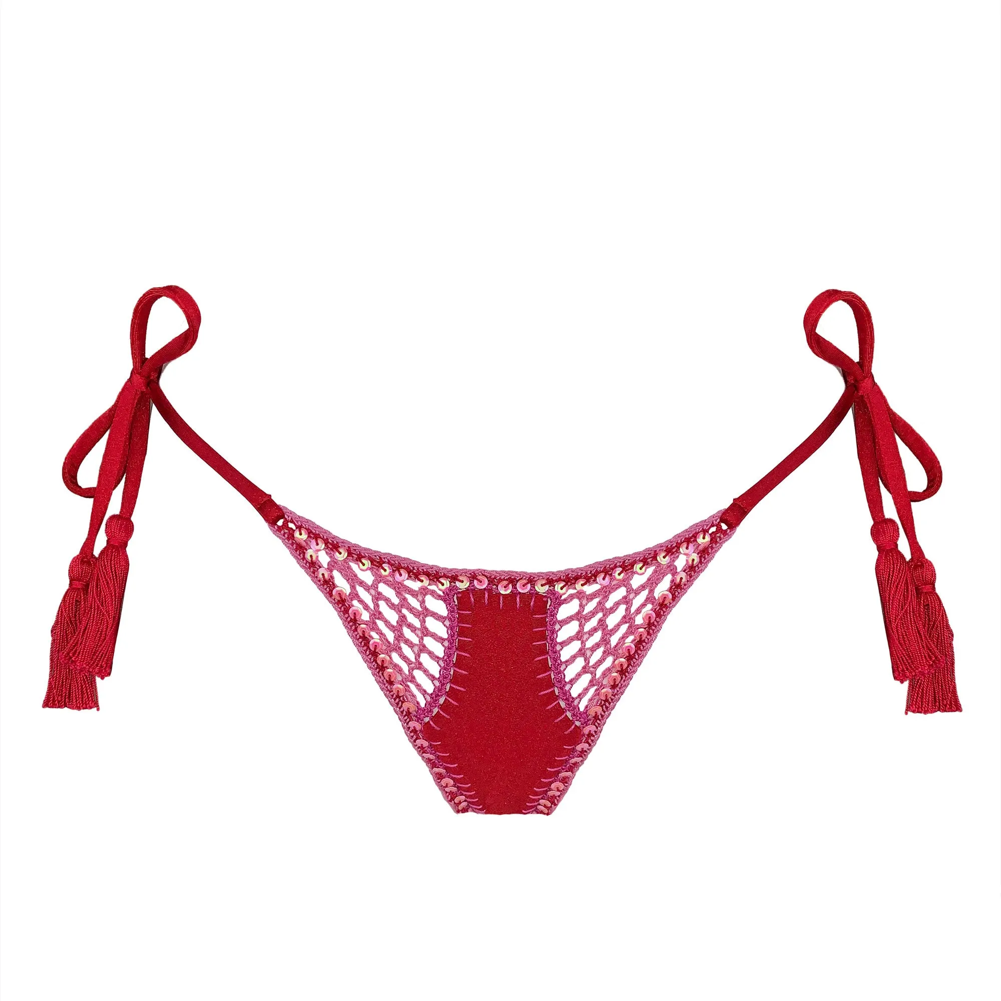 BE MINE bikini bottom