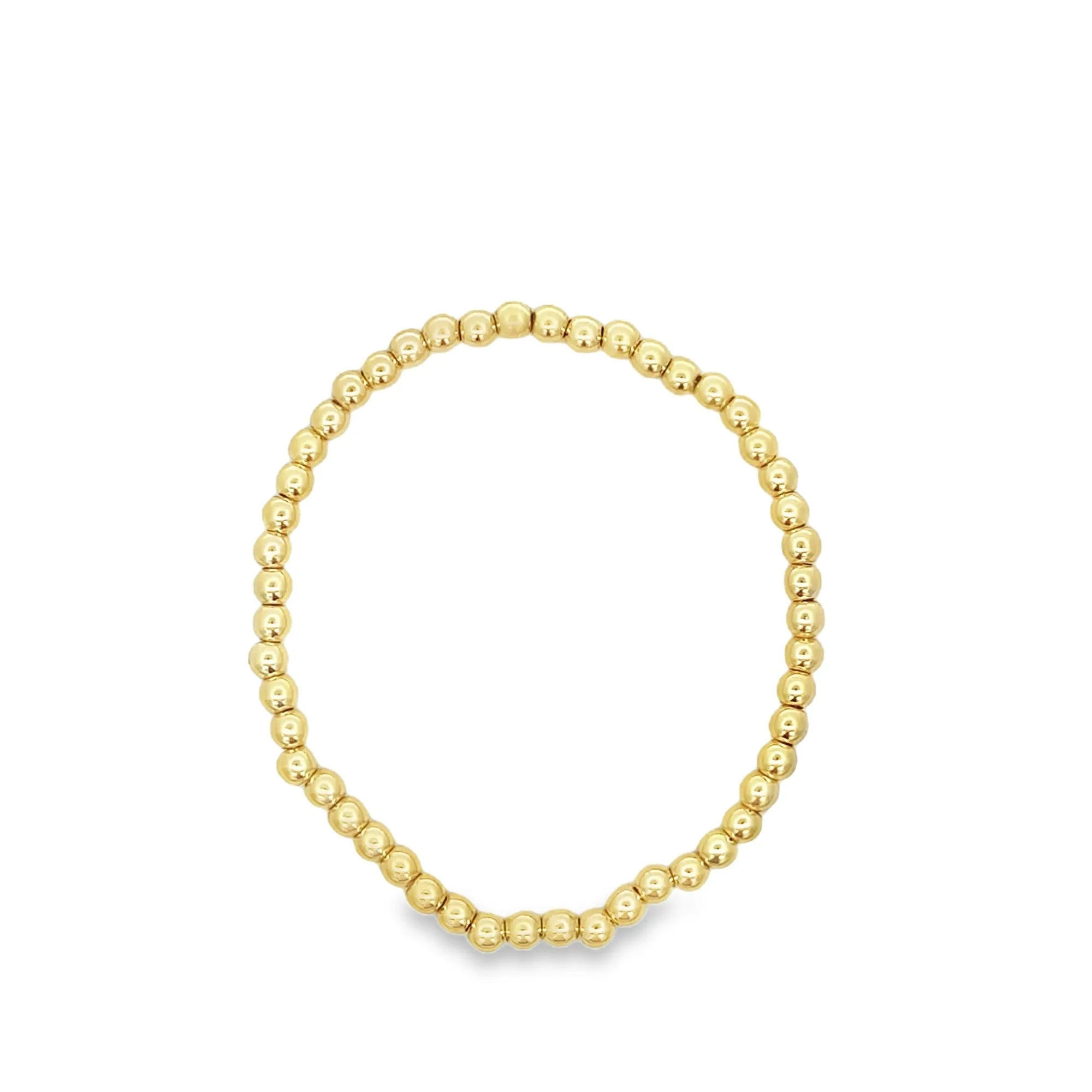 Beaded In Gold (Stretchy Elastic)