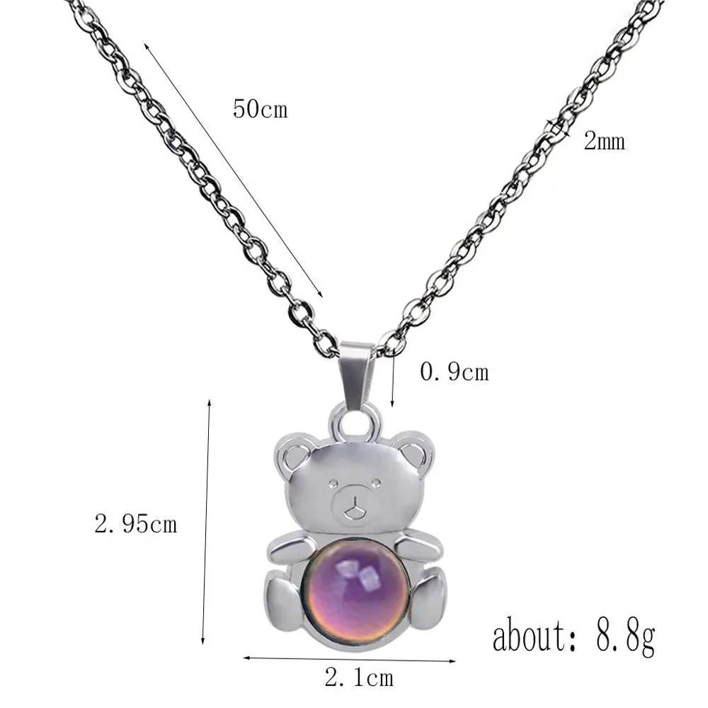 Beary Cute Mood Necklace