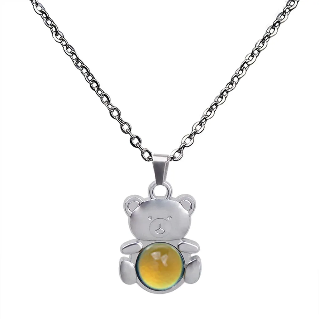 Beary Cute Mood Necklace