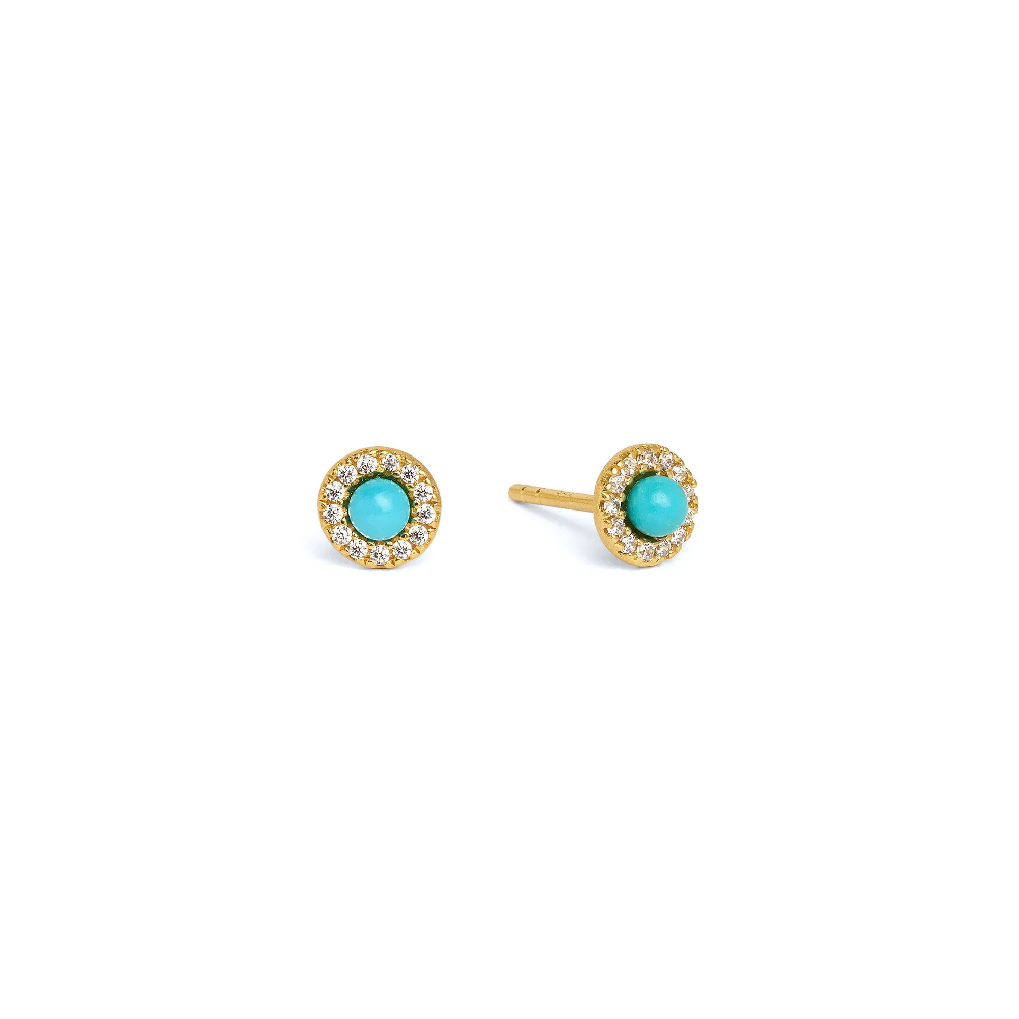 Bernd Wolf Collection "Arenia" Turquoise Earrings