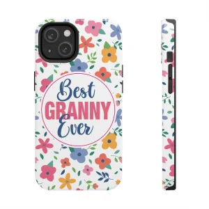 Best Granny Ever Floral Tough iPhone Cases, Case-Mate, Mothers Day Gift