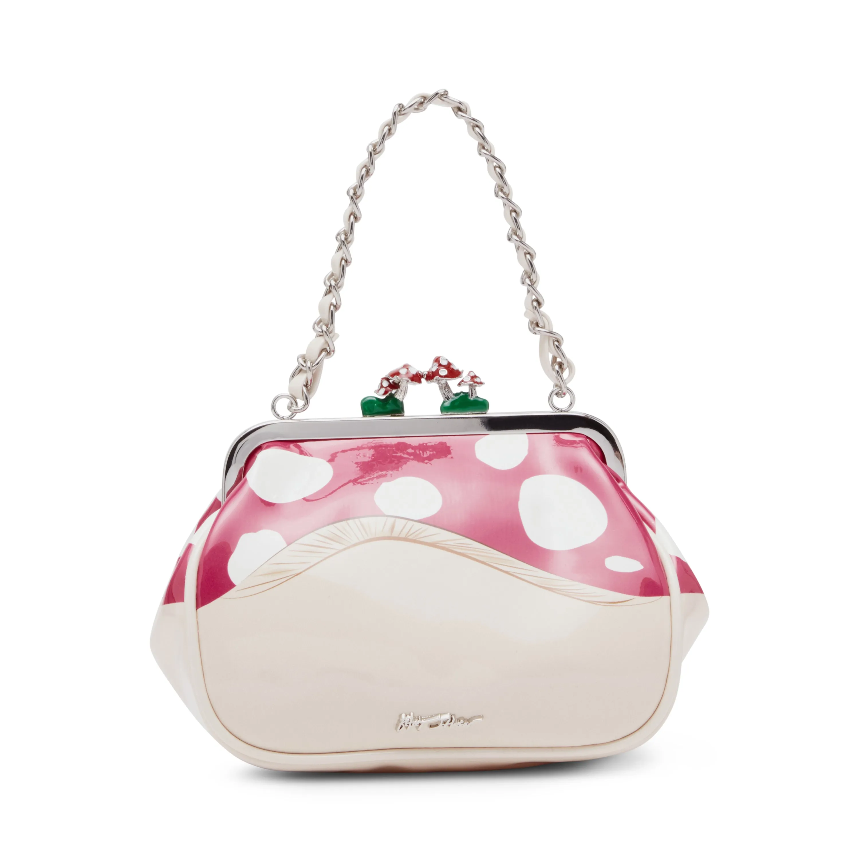Betsey Johnson Lil' Nugget Kiss Lock Bag