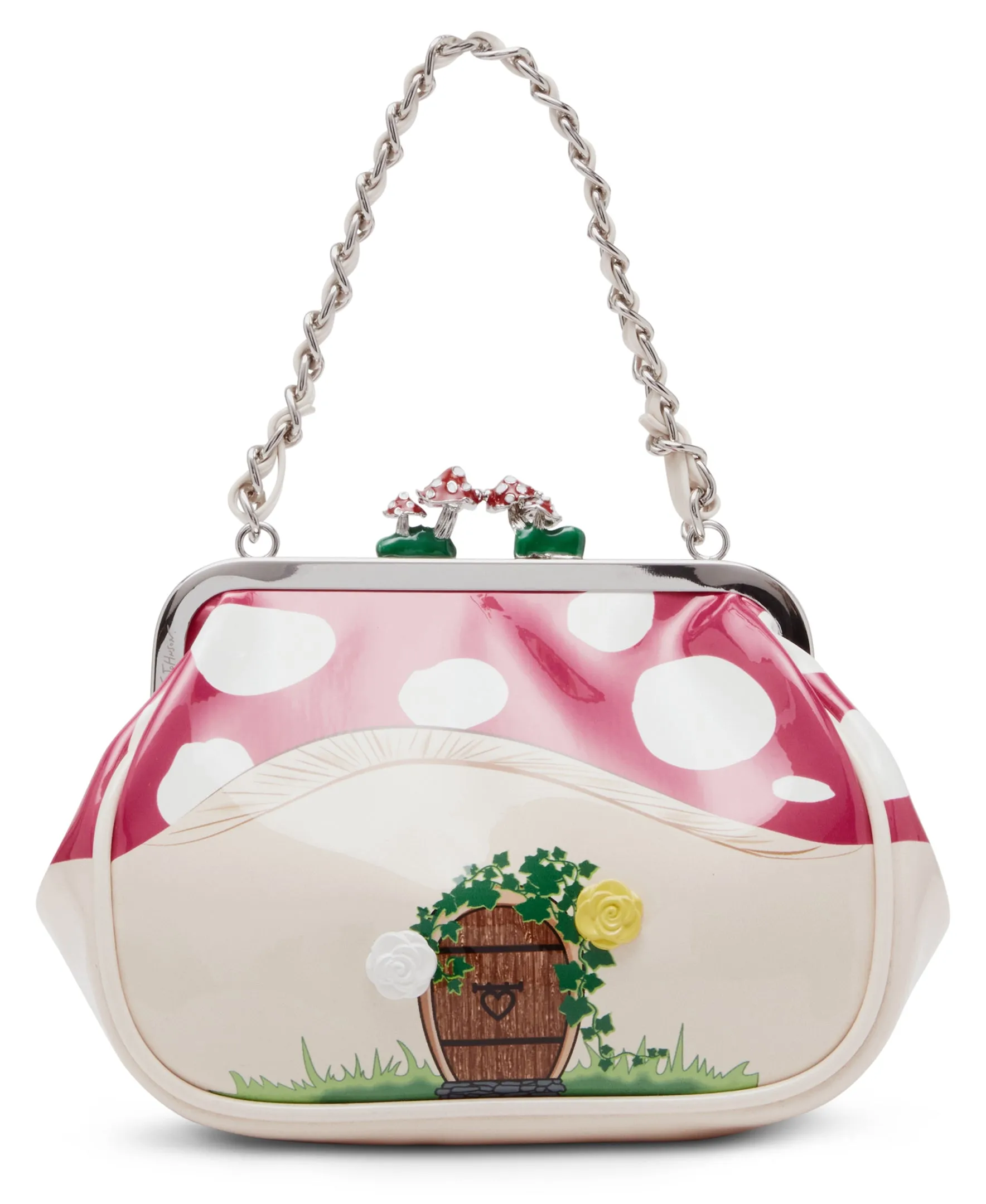 Betsey Johnson Lil' Nugget Kiss Lock Bag