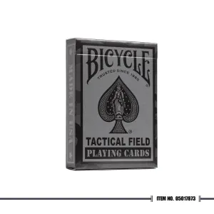 Bicycle® Tactical Field Playing Cards, Special Ops Black
