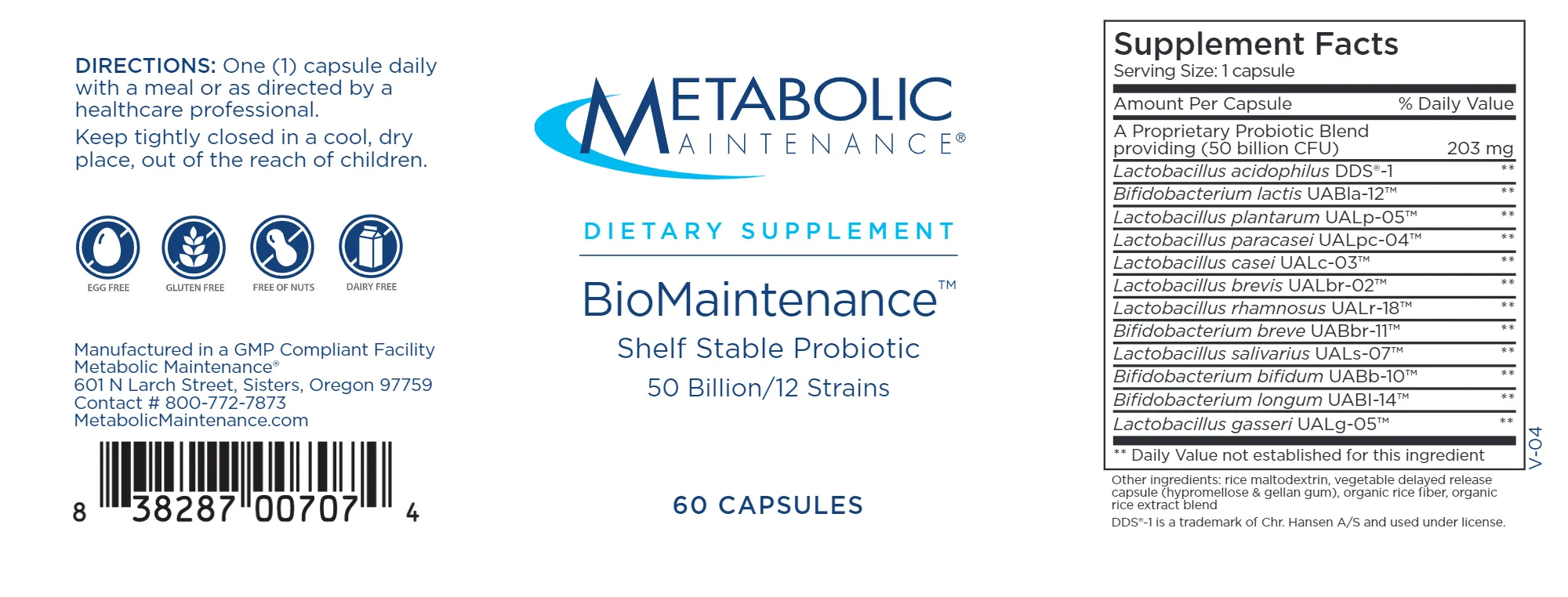 BioMaintenance Shelf Stable