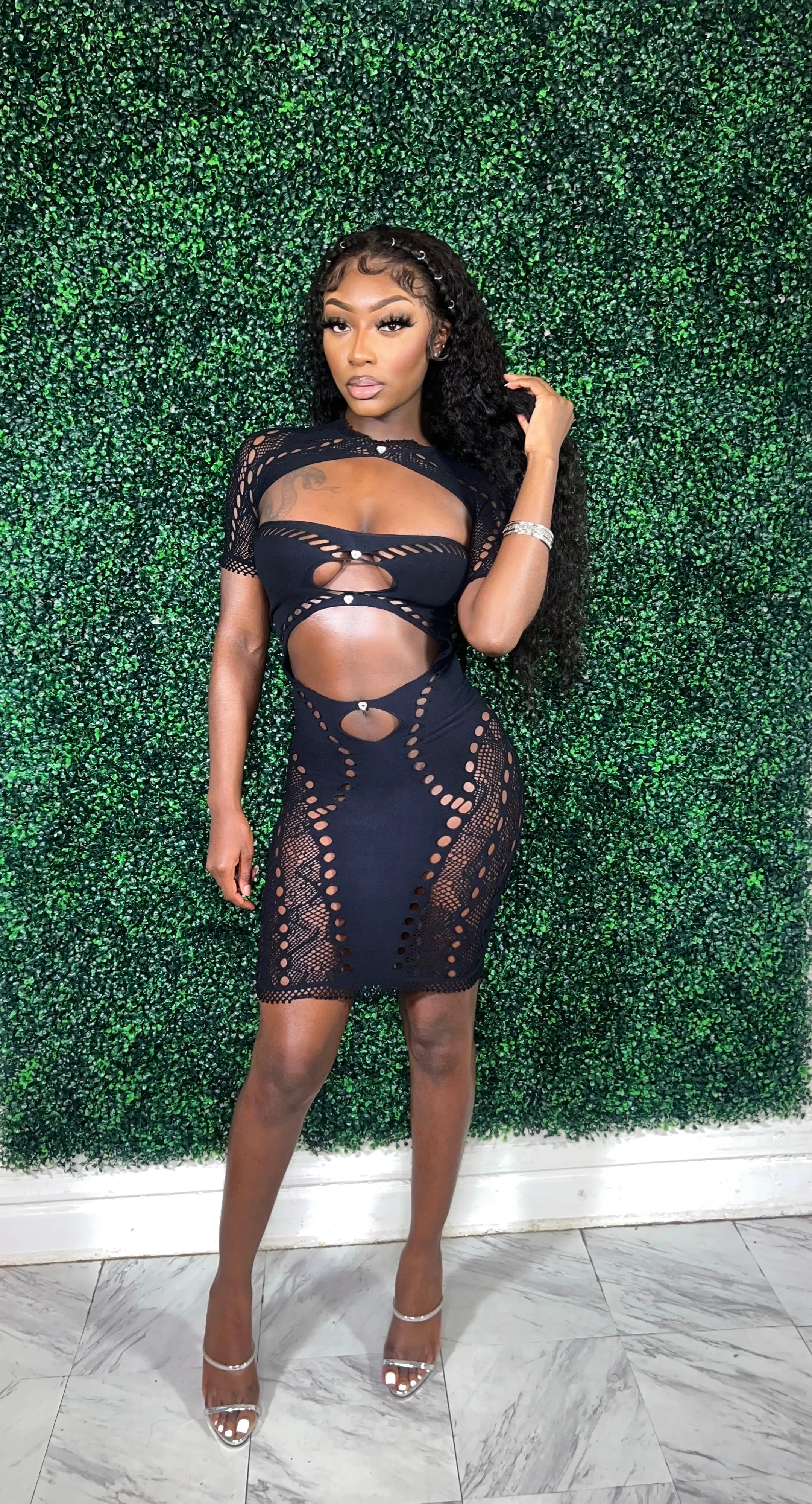 “Black Berry” Poster girl dress