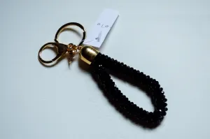 Black Stretchy Keychain