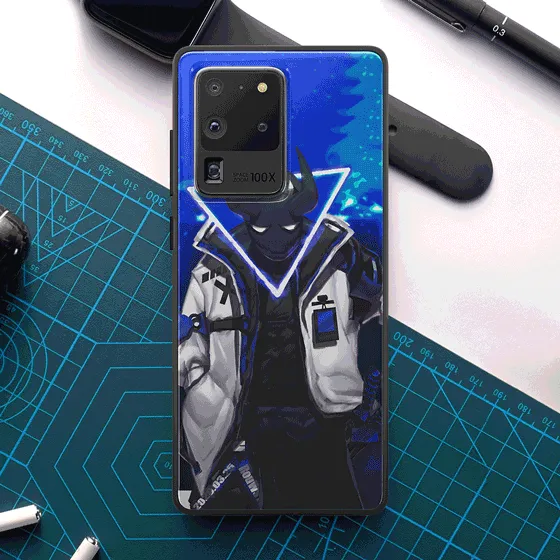 Blue LED Case for Samsung