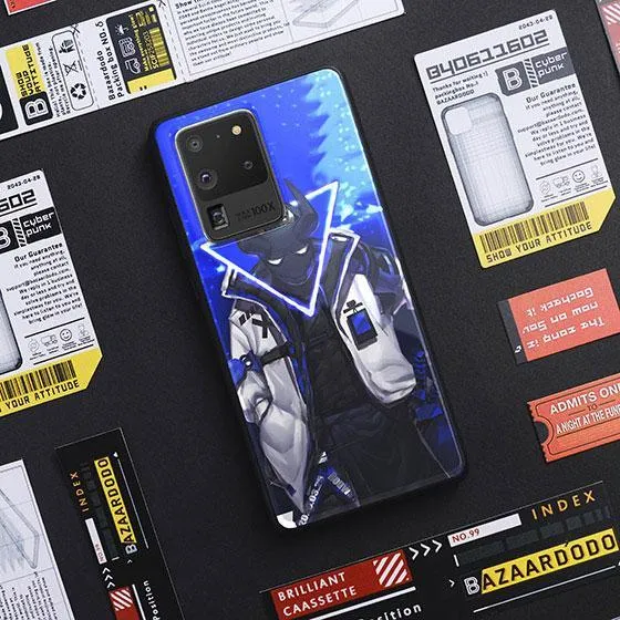 Blue LED Case for Samsung