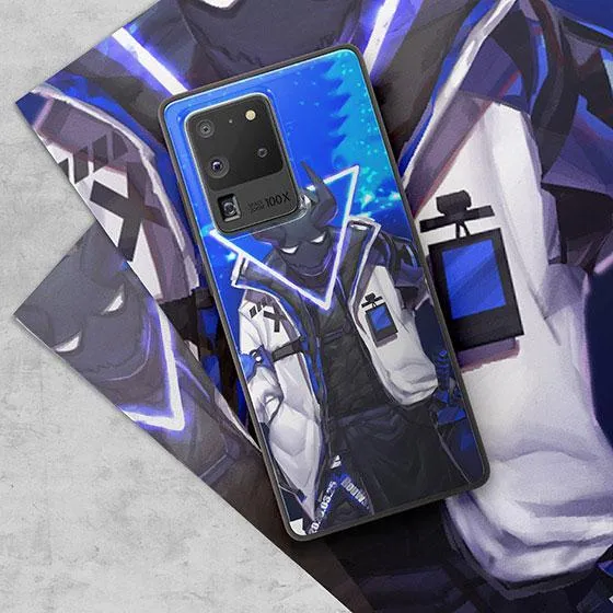 Blue LED Case for Samsung