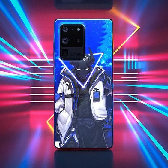 Blue LED Case for Samsung