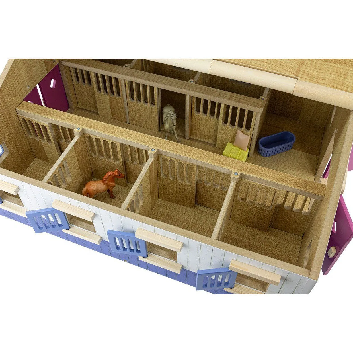 Breyer Farms™ Deluxe Wood Stable Playset